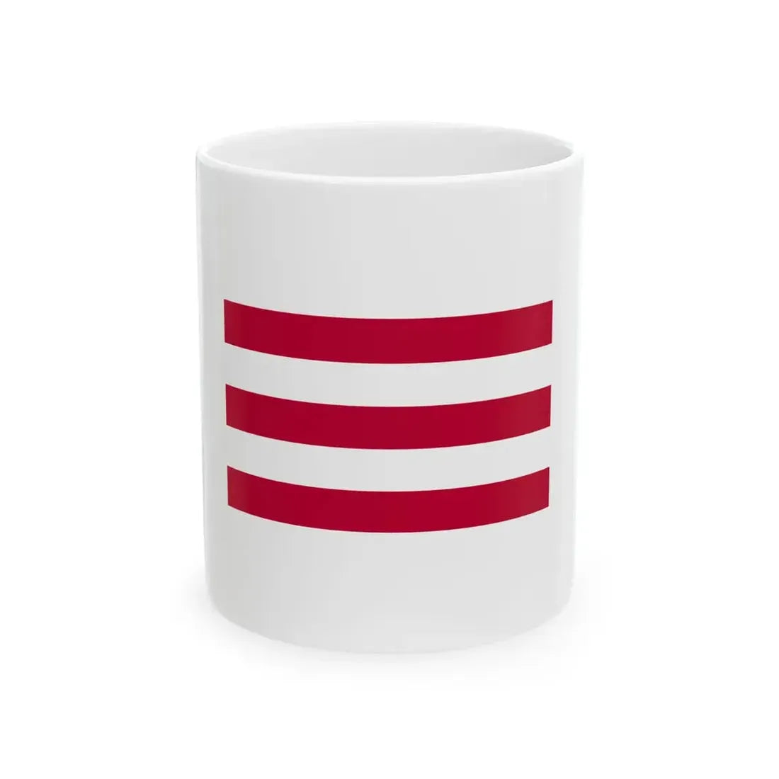 Flag of Tsu domain (Japan) White Coffee Mug 11oz - Go Mug Yourself