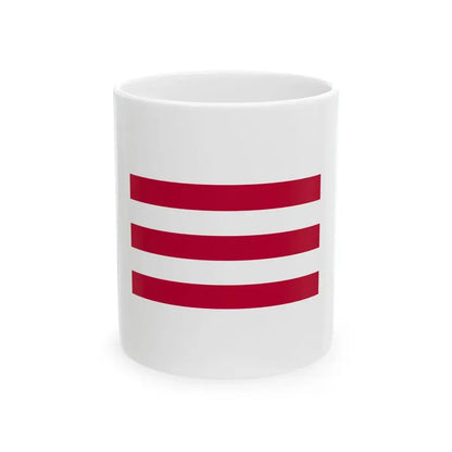 Flag of Tsu domain (Japan) White Coffee Mug 11oz - Go Mug Yourself