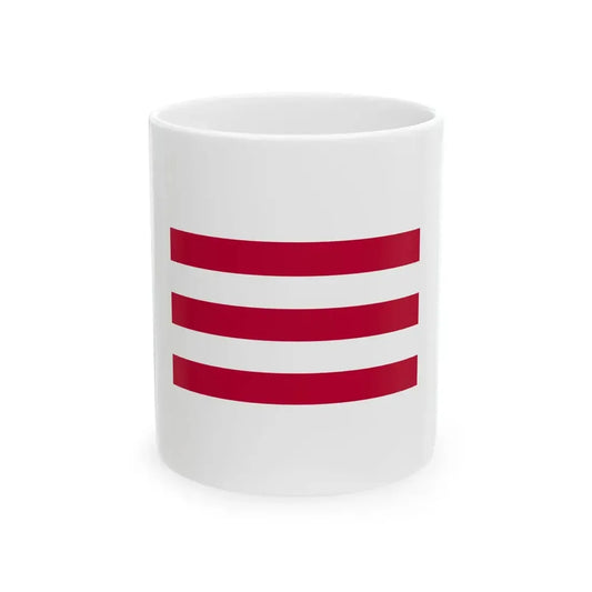 Flag of Tsu domain (Japan) White Coffee Mug 11oz - Go Mug Yourself