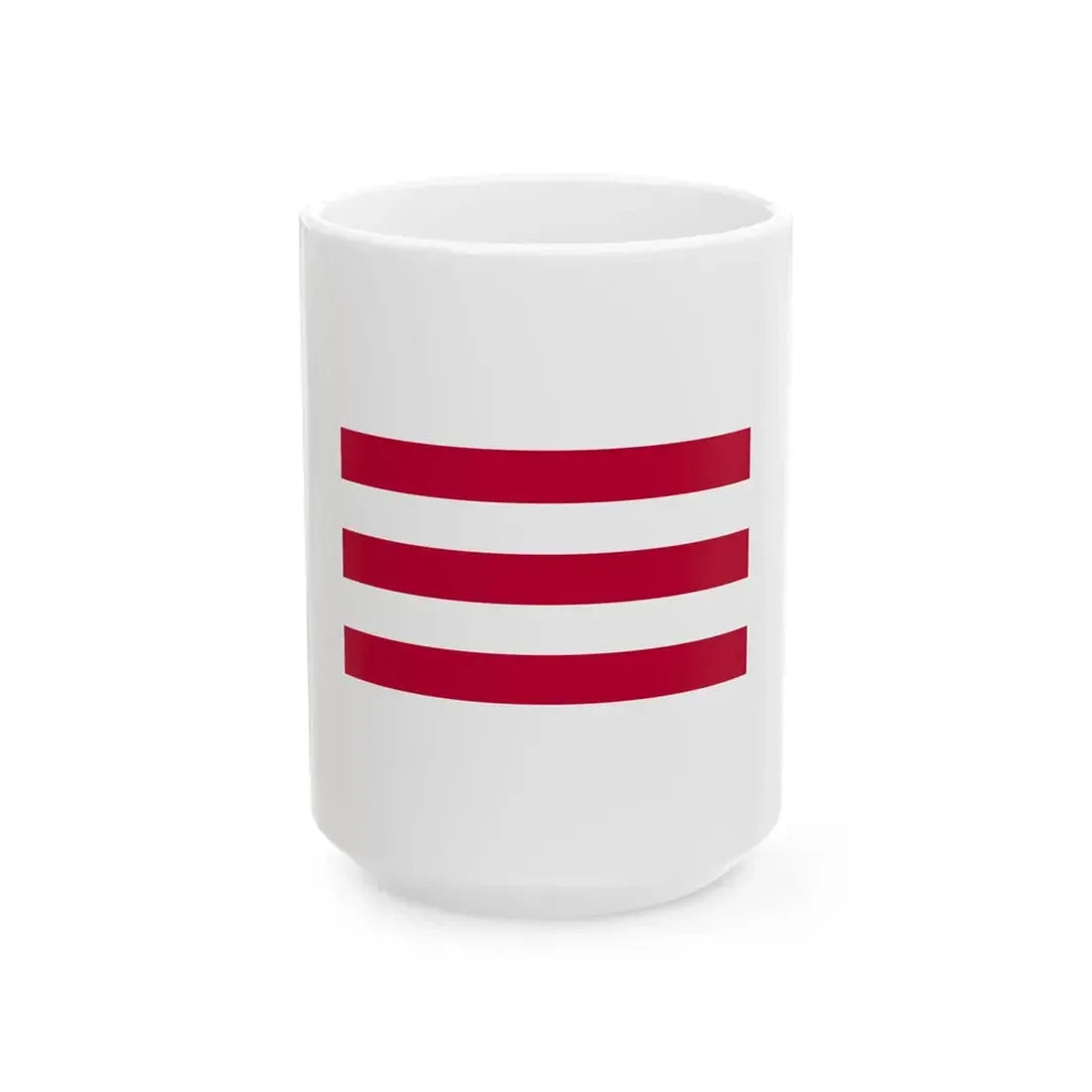 Flag of Tsu domain (Japan) White Coffee Mug 15oz - Go Mug Yourself
