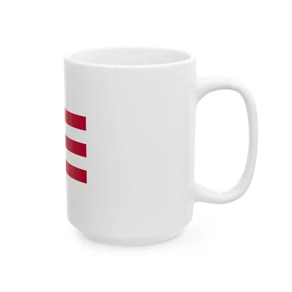 Flag of Tsu domain (Japan) White Coffee Mug - Go Mug Yourself