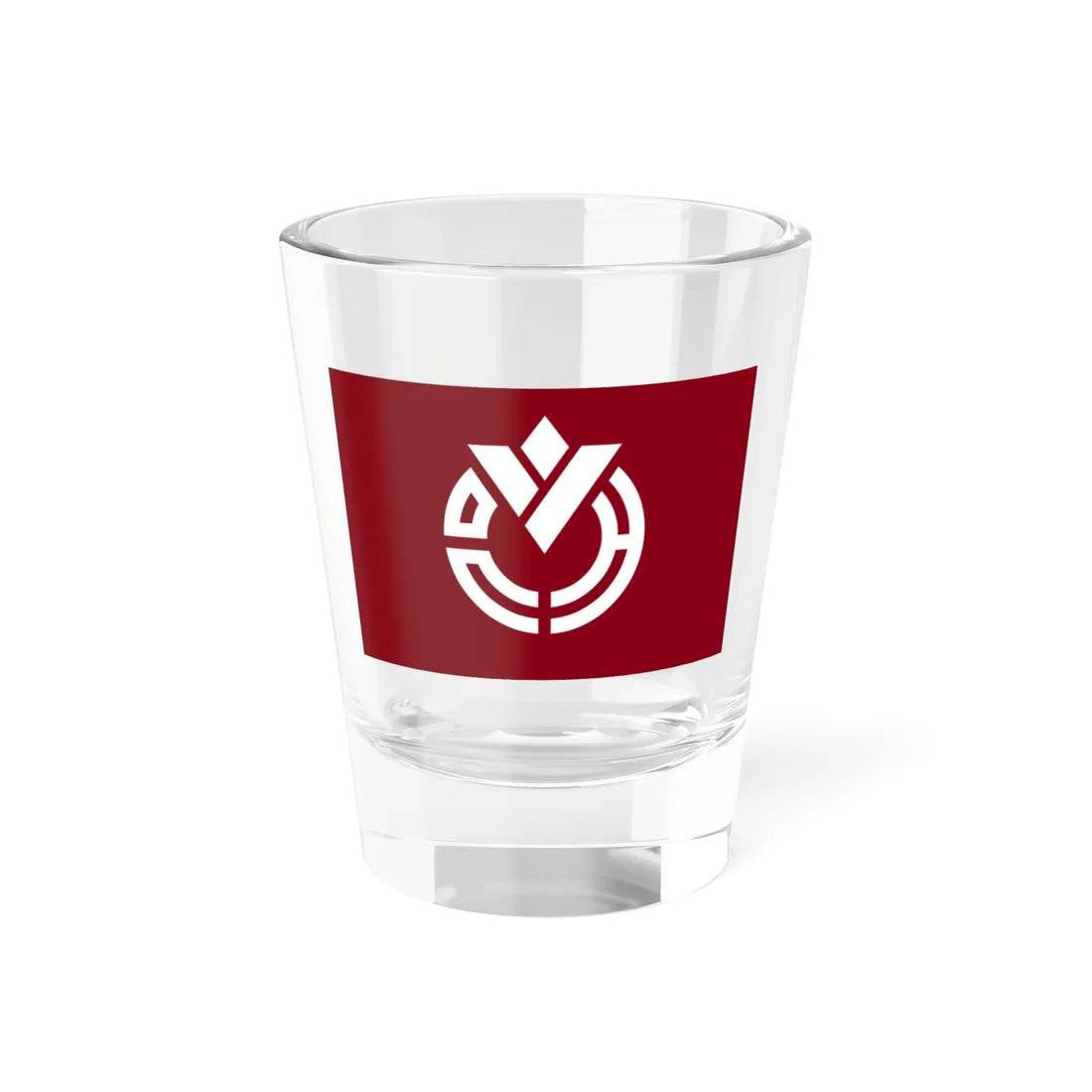 Flag of Tsubetsu Hokkaido (Japan) Shot Glass 1.5oz 1.5oz - Go Mug Yourself