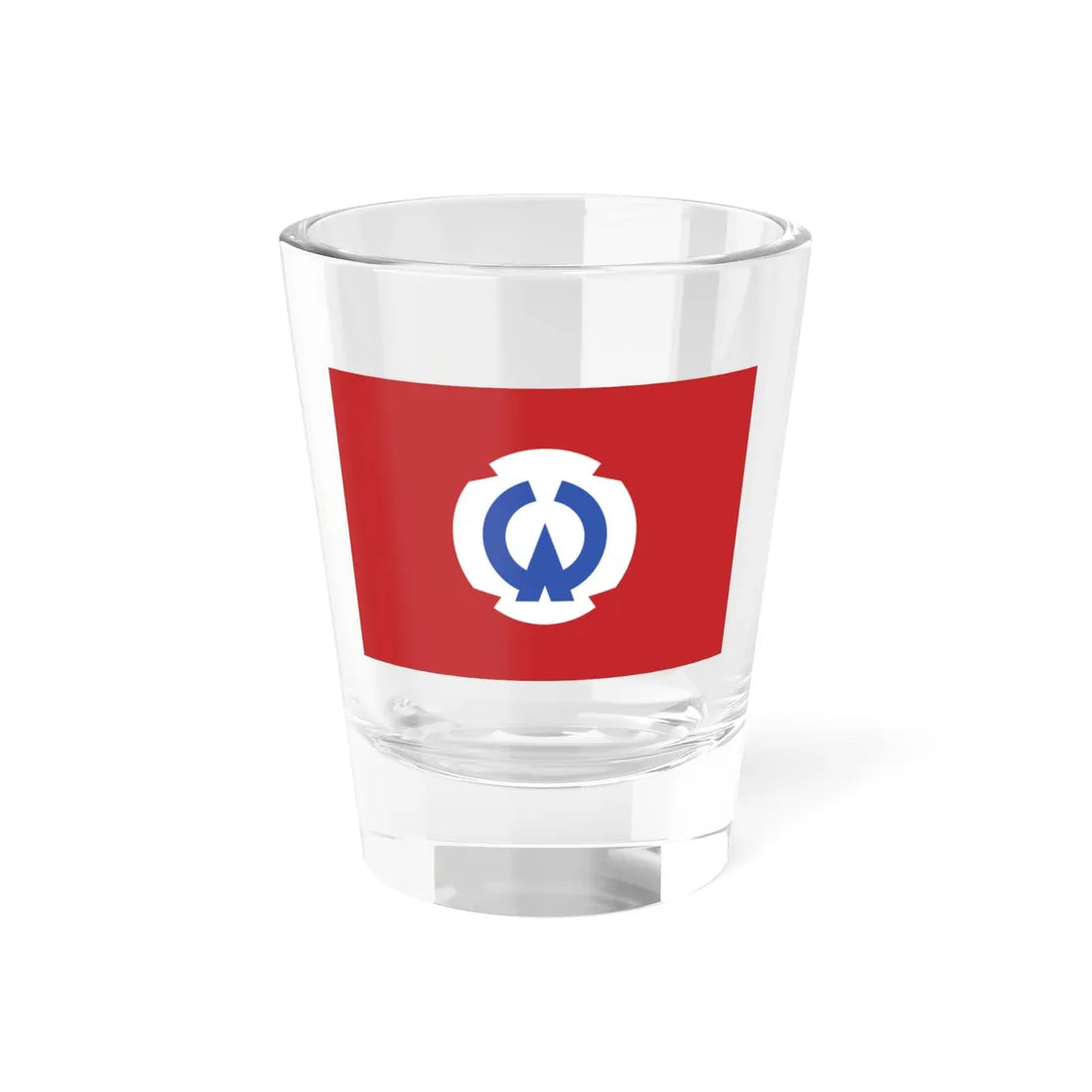 Flag of Ōtsuchi Iwate (Japan) Shot Glass 1.5oz 1.5oz - Go Mug Yourself