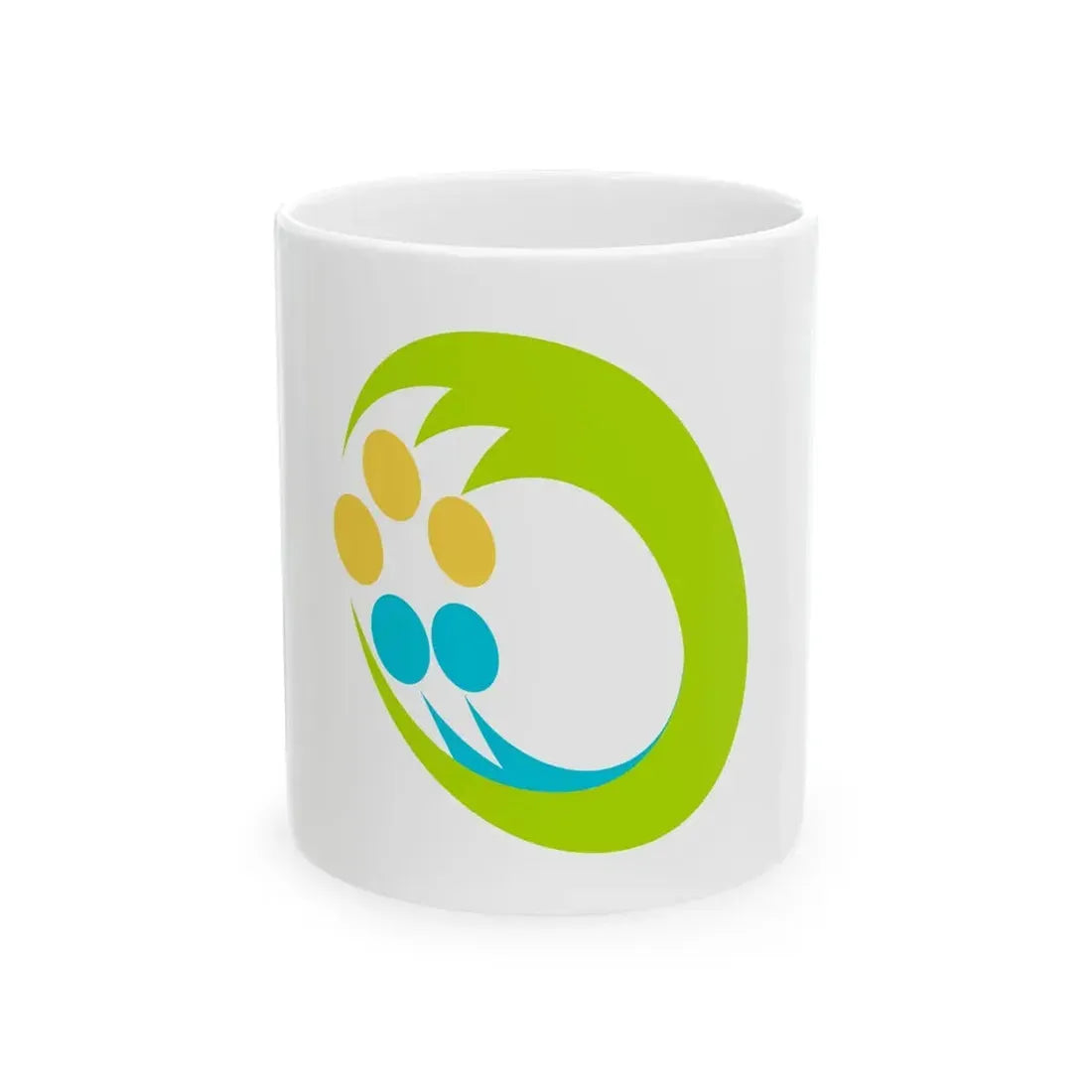 Flag of Tsugaru Aomori (Japan) White Coffee Mug 11oz - Go Mug Yourself