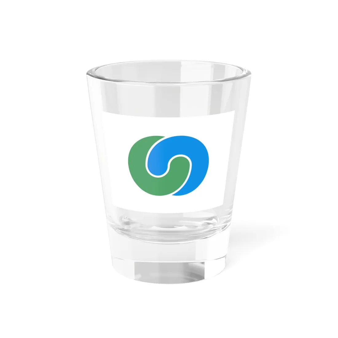 Flag of Tsukuba Ibaraki (Japan) Shot Glass 1.5oz 1.5oz - Go Mug Yourself