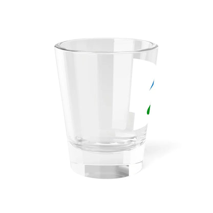 Flag of Tsukubamirai Ibaraki (Japan) Shot Glass 1.5oz - Go Mug Yourself