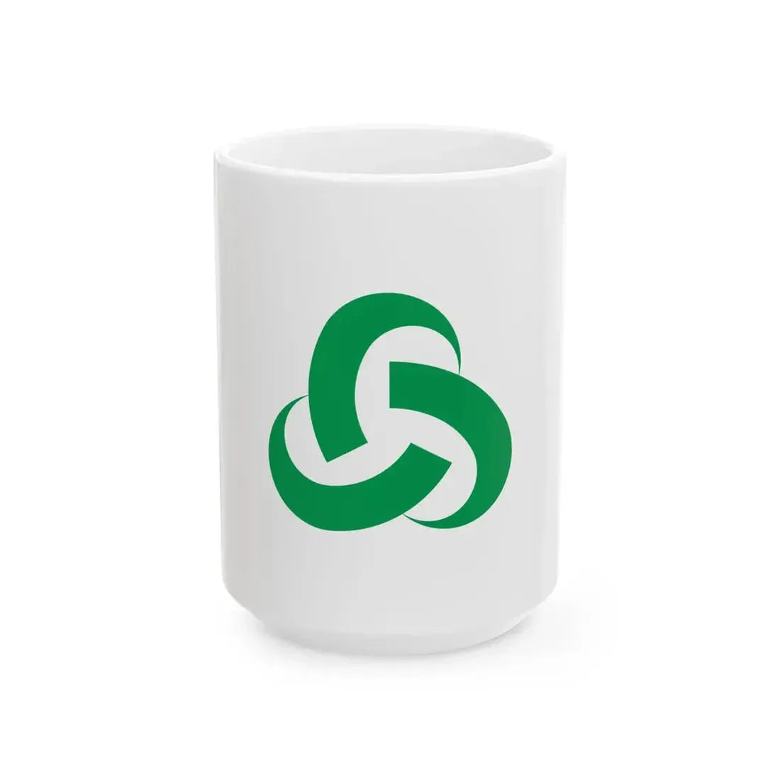 Flag of Tsukumi Oita (Japan) White Coffee Mug 15oz - Go Mug Yourself