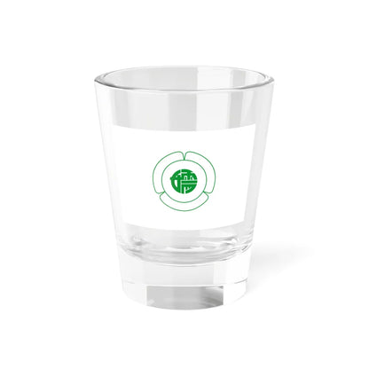 Flag of Tsumagoi Gunma no text (Japan) Shot Glass 1.5oz 1.5oz - Go Mug Yourself