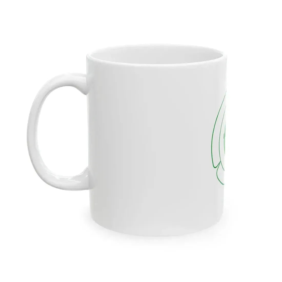 Flag of Tsumagoi Gunma no text (Japan) White Coffee Mug - Go Mug Yourself