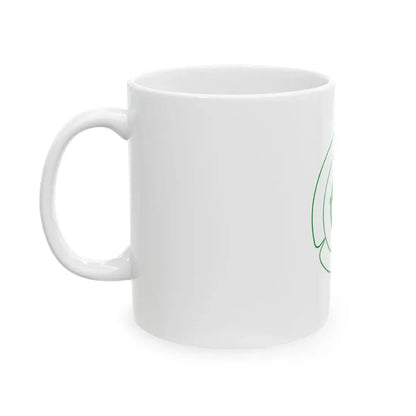 Flag of Tsumagoi Gunma no text (Japan) White Coffee Mug - Go Mug Yourself