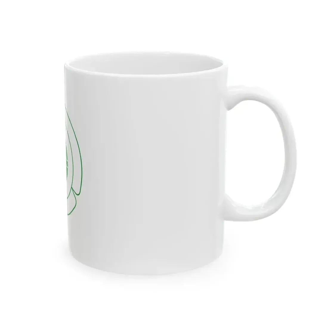 Flag of Tsumagoi Gunma no text (Japan) White Coffee Mug - Go Mug Yourself