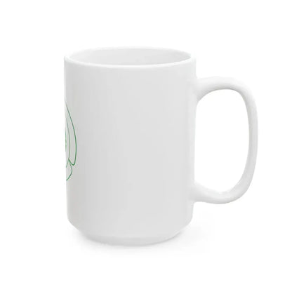 Flag of Tsumagoi Gunma no text (Japan) White Coffee Mug - Go Mug Yourself