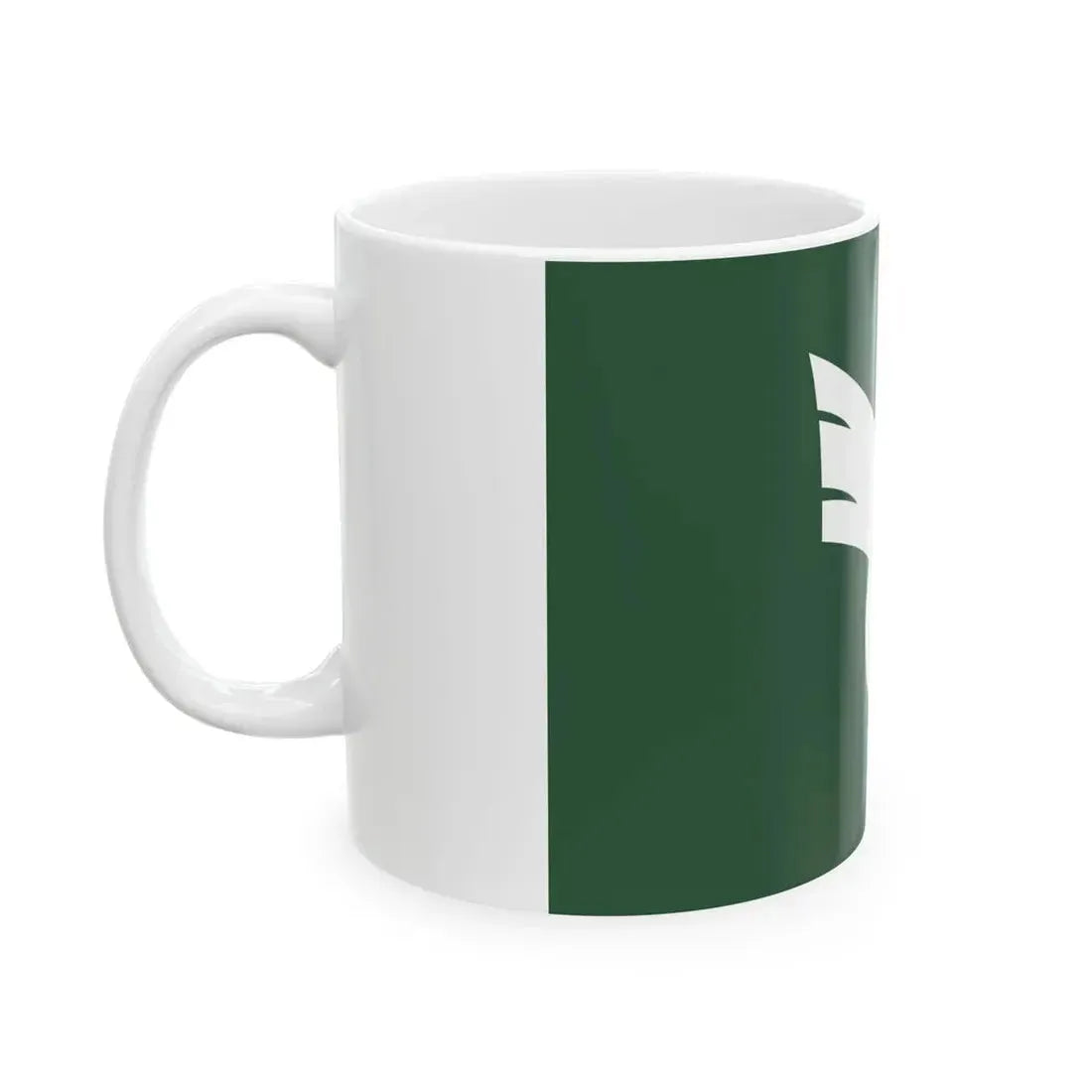 Flag of Tsunagi Kumamoto (Japan) White Coffee Mug - Go Mug Yourself