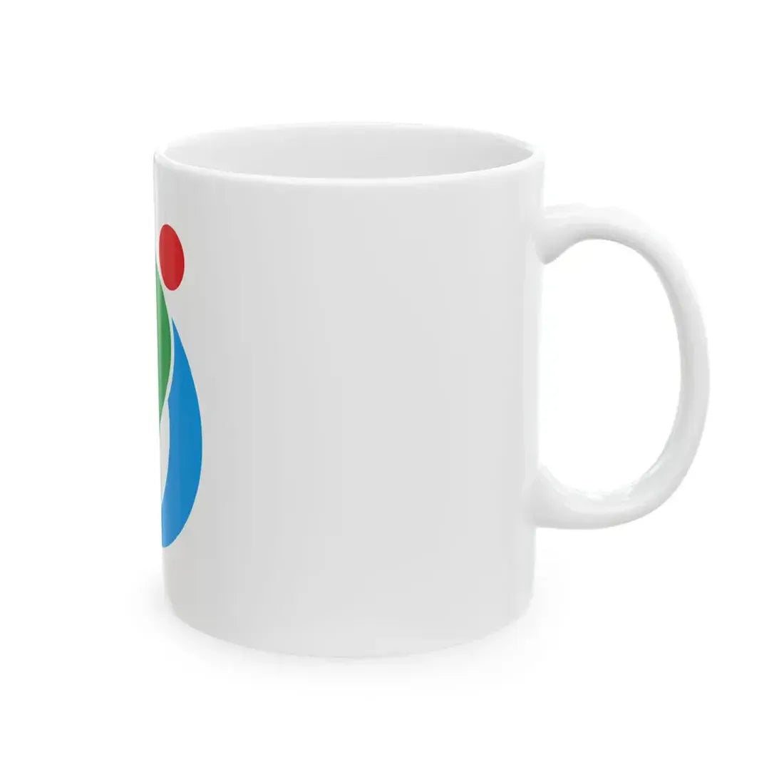 Flag of Tsuno Kochi (Japan) White Coffee Mug - Go Mug Yourself