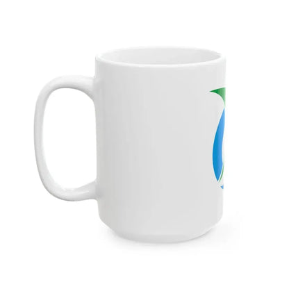 Flag of Tsuno Kochi (Japan) White Coffee Mug - Go Mug Yourself