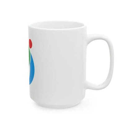 Flag of Tsuno Kochi (Japan) White Coffee Mug - Go Mug Yourself