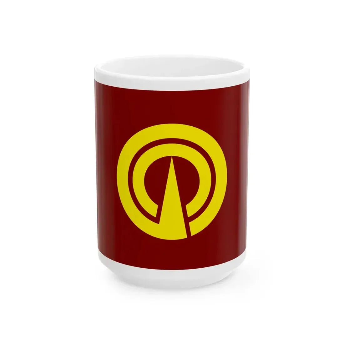 Flag of Tsuno Miyazaki (Japan) White Coffee Mug 15oz - Go Mug Yourself