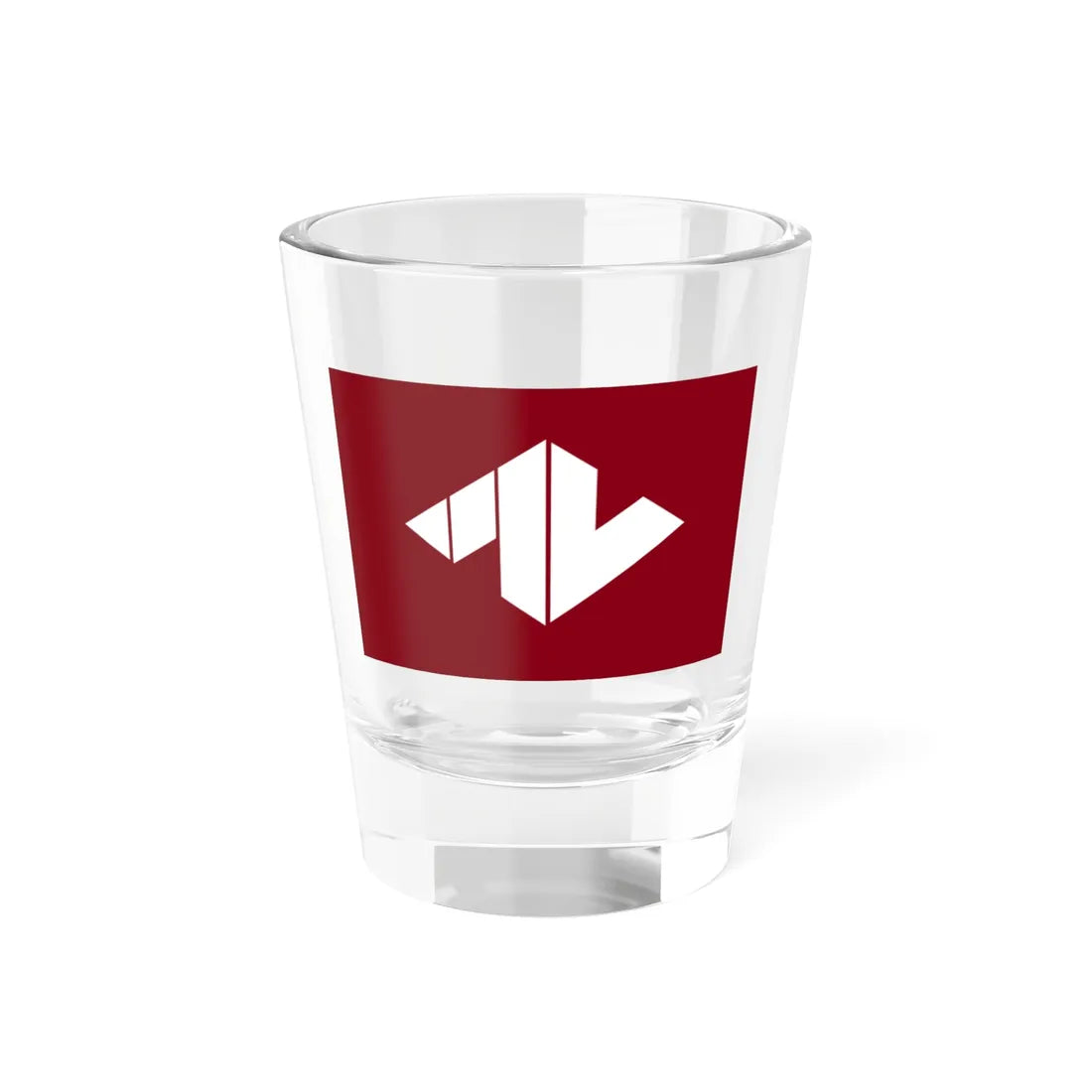 Flag of Tsuru Yamanashi (Japan) Shot Glass 1.5oz 1.5oz - Go Mug Yourself
