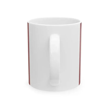 Flag of Tsuru Yamanashi (Japan) White Coffee Mug - Go Mug Yourself