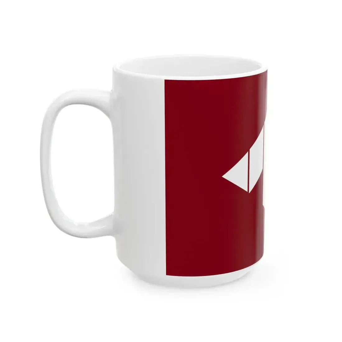 Flag of Tsuru Yamanashi (Japan) White Coffee Mug - Go Mug Yourself