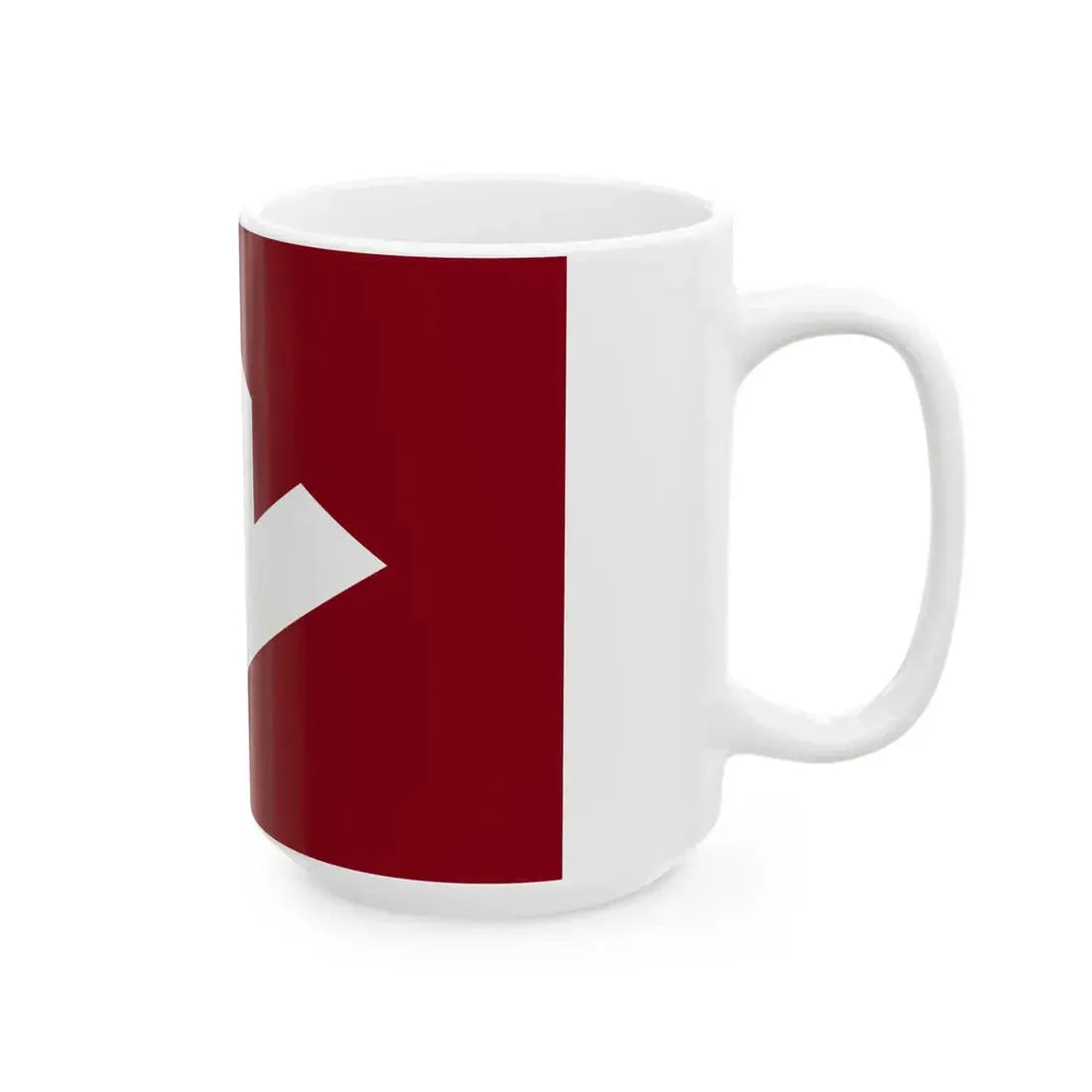 Flag of Tsuru Yamanashi (Japan) White Coffee Mug - Go Mug Yourself
