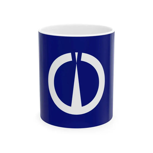 Flag of Tsuruga Fukui (Japan) White Coffee Mug 11oz - Go Mug Yourself