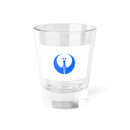 Flag of Tsurugashima Saitama (Japan) Shot Glass 1.5oz 1.5oz - Go Mug Yourself