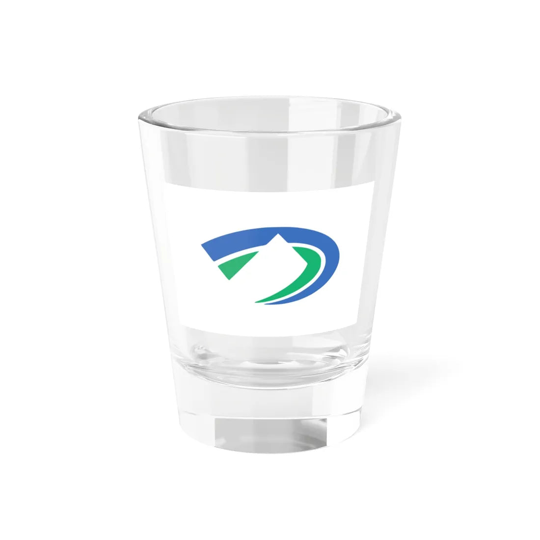 Flag of Tsurugi Tokushima (Japan) Shot Glass 1.5oz 1.5oz - Go Mug Yourself