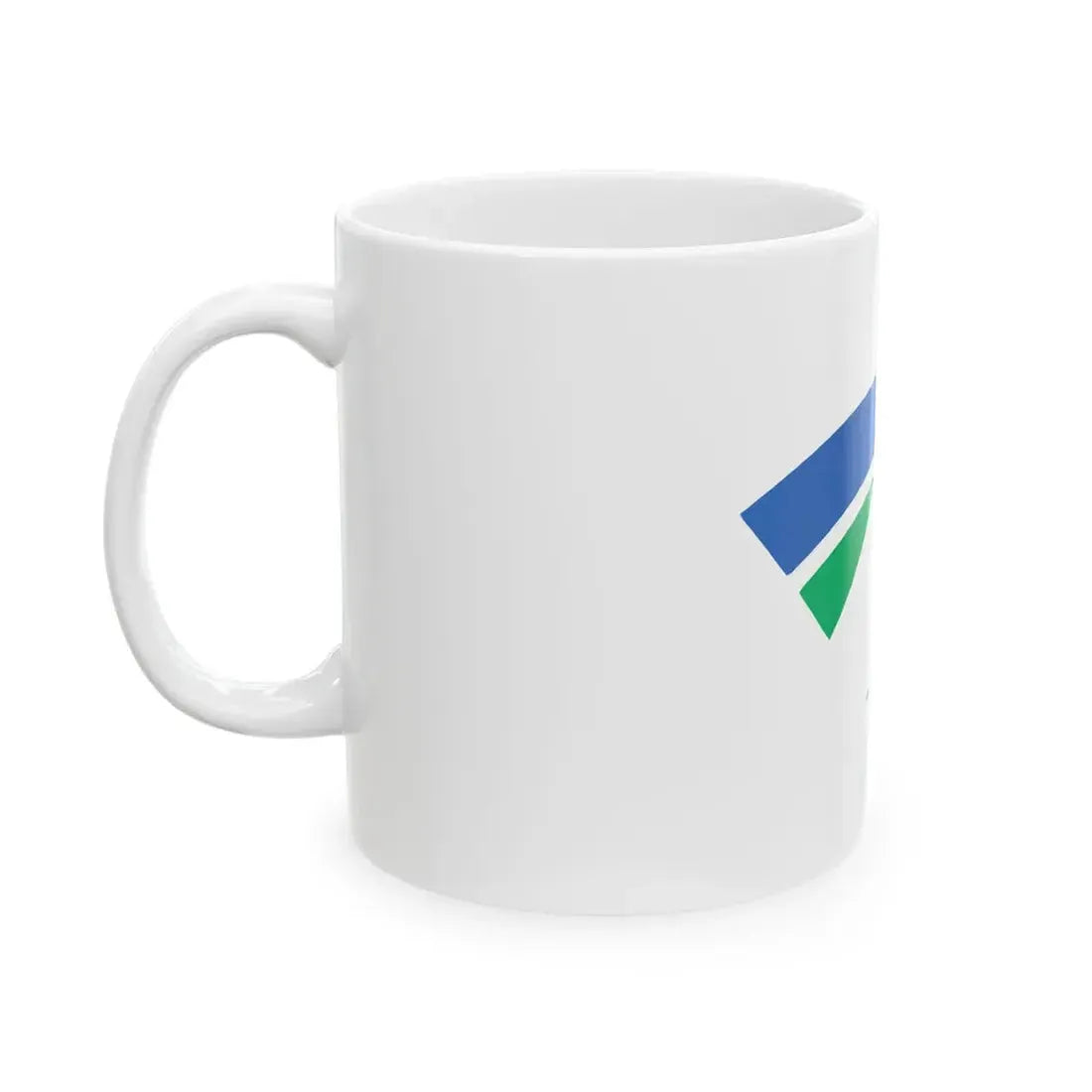 Flag of Tsurugi Tokushima (Japan) White Coffee Mug - Go Mug Yourself
