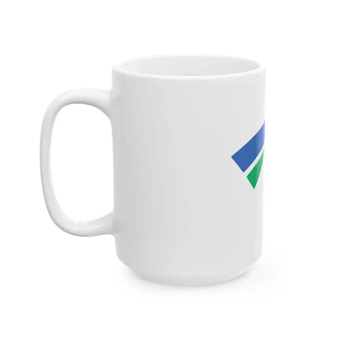 Flag of Tsurugi Tokushima (Japan) White Coffee Mug - Go Mug Yourself