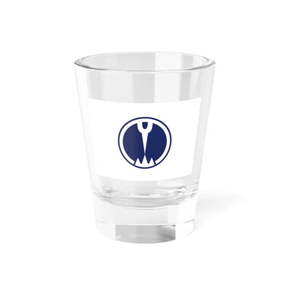 Flag of Tsuruoka Yamagata (Japan) Shot Glass 1.5oz 1.5oz - Go Mug Yourself