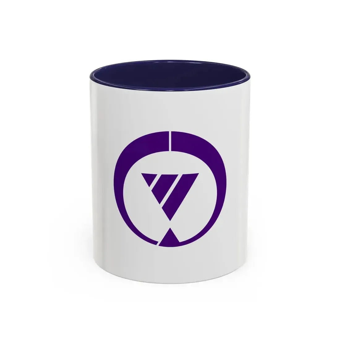 Flag of Tsushima Aichi Japan - Accent Coffee Mug 11oz Navy - Go Mug Yourself