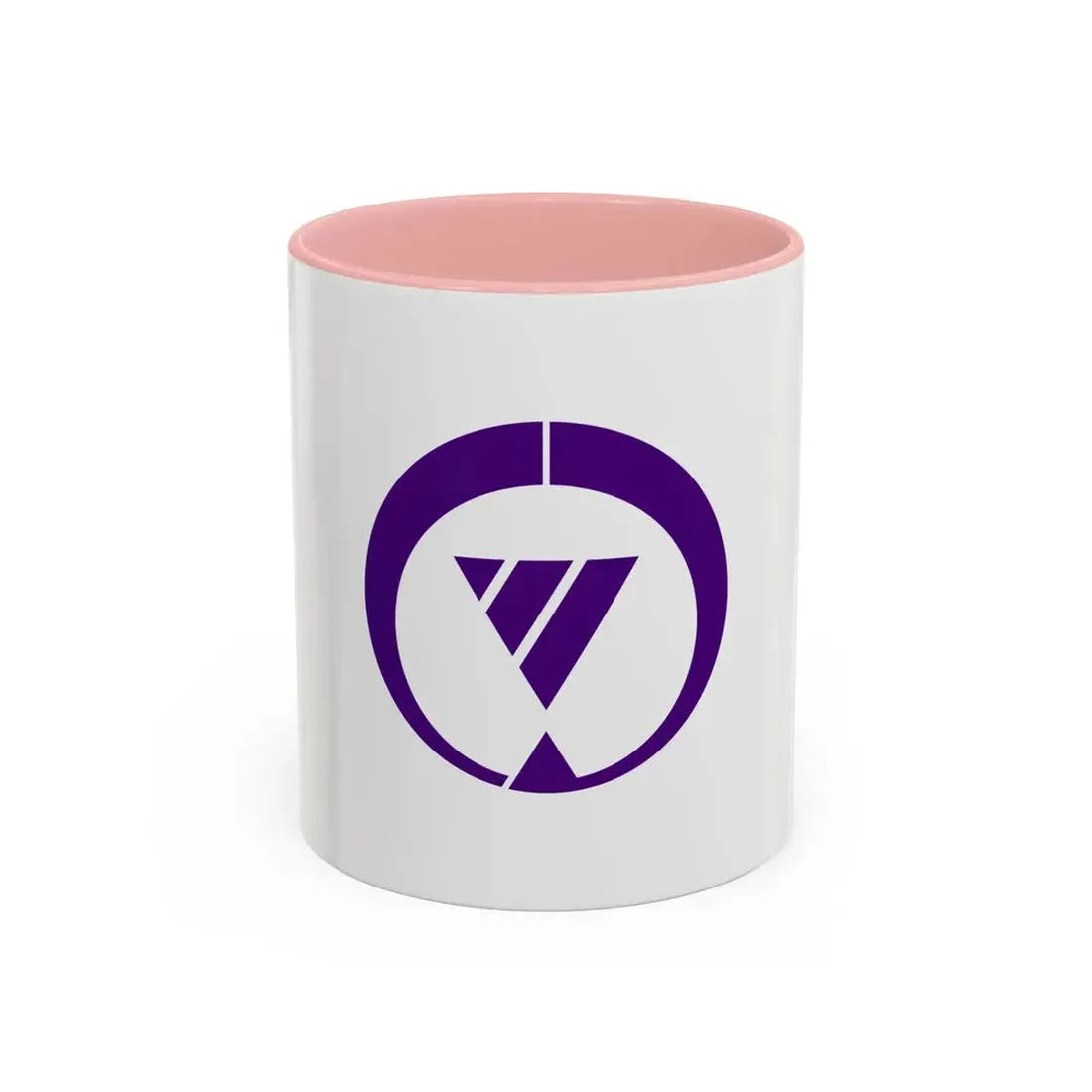 Flag of Tsushima Aichi Japan - Accent Coffee Mug 11oz Pink - Go Mug Yourself