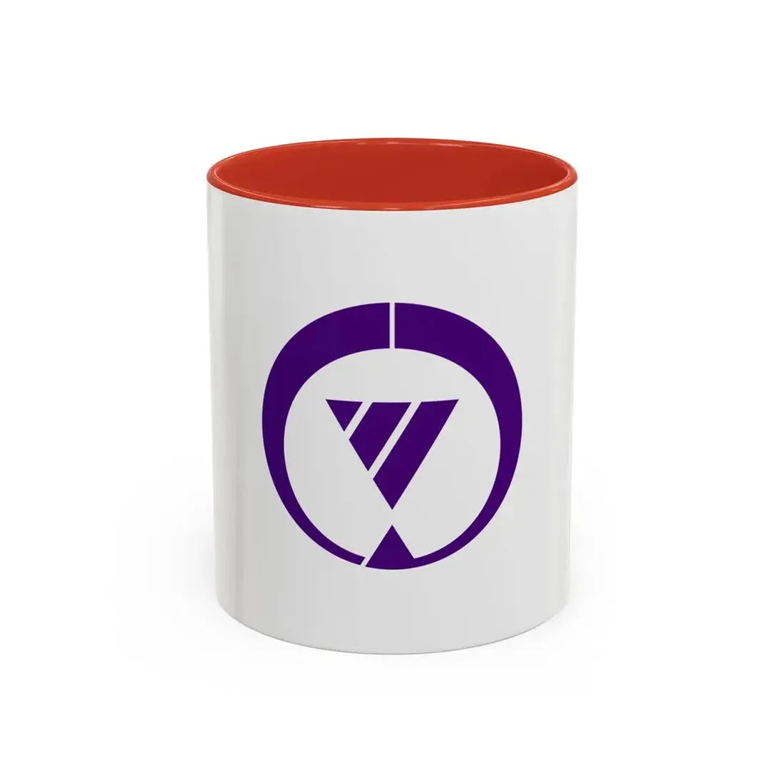 Flag of Tsushima Aichi Japan - Accent Coffee Mug 11oz Red - Go Mug Yourself