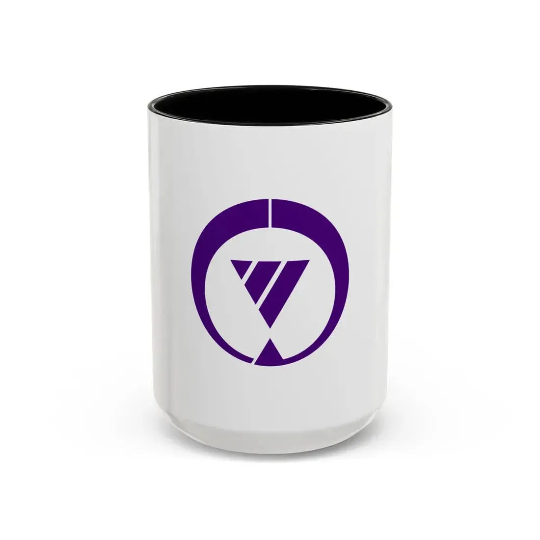 Flag of Tsushima Aichi Japan - Accent Coffee Mug 15oz Black - Go Mug Yourself