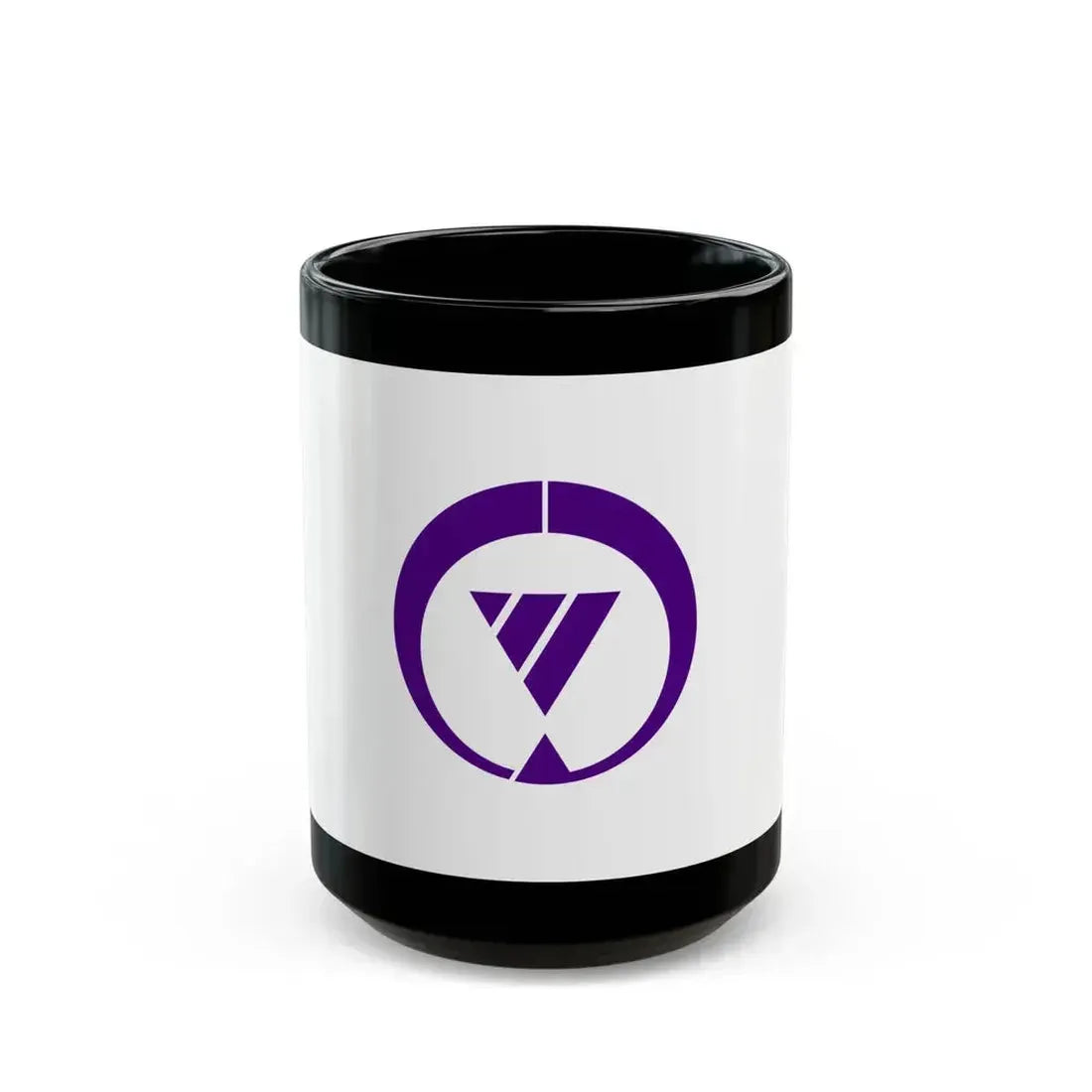 Flag of Tsushima Aichi Japan - Black Coffee Mug 15oz - Go Mug Yourself