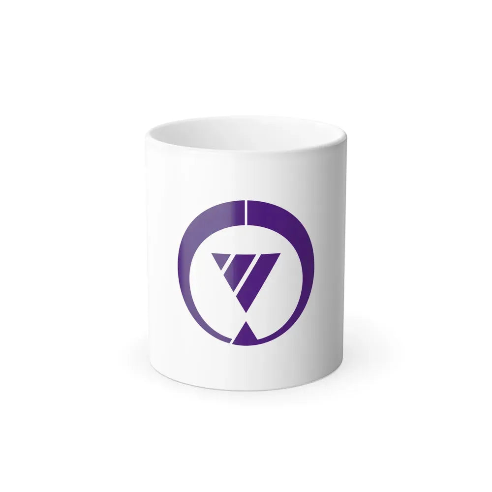 Flag of Tsushima Aichi Japan - Color Changing Coffee Mug 11oz - Go Mug Yourself