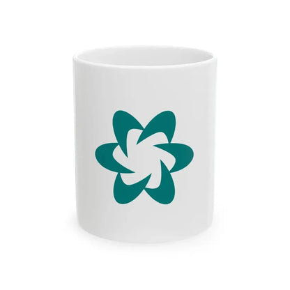 Flag of Tsushima Nagasaki (Japan) White Coffee Mug 11oz - Go Mug Yourself