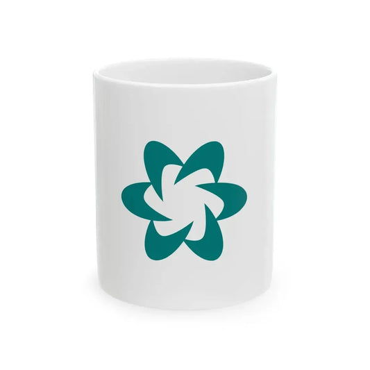 Flag of Tsushima Nagasaki (Japan) White Coffee Mug 11oz - Go Mug Yourself