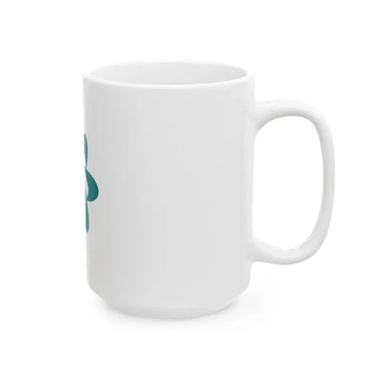 Flag of Tsushima Nagasaki (Japan) White Coffee Mug - Go Mug Yourself