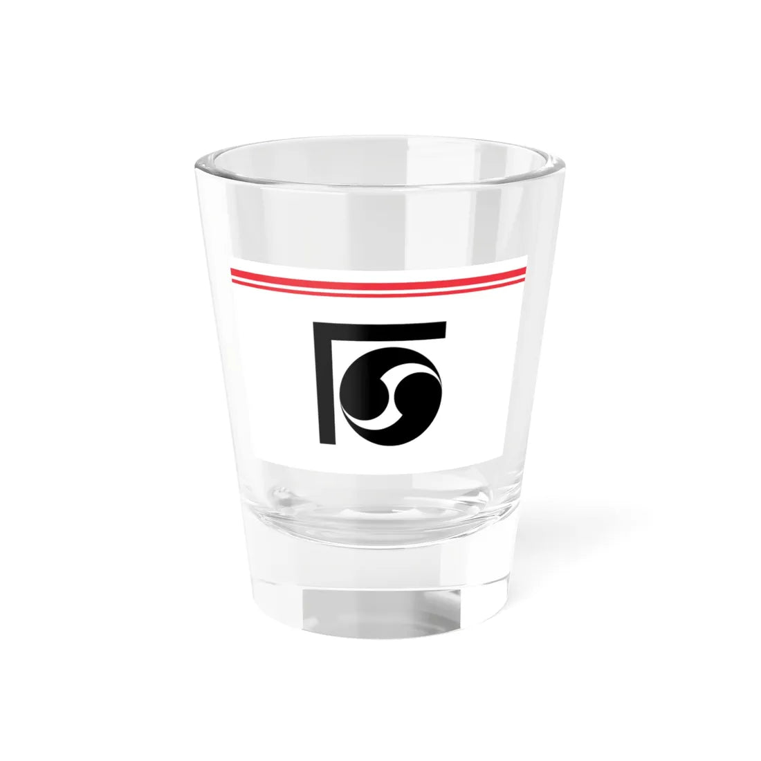 Flag of Tsuwano Shimane (Japan) Shot Glass 1.5oz 1.5oz - Go Mug Yourself