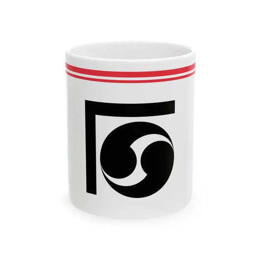 Flag of Tsuwano Shimane (Japan) White Coffee Mug 11oz - Go Mug Yourself