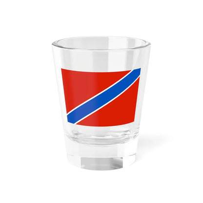 Flag of Tuapse Krasnodar krai (Russia) Shot Glass 1.5oz 1.5oz - Go Mug Yourself