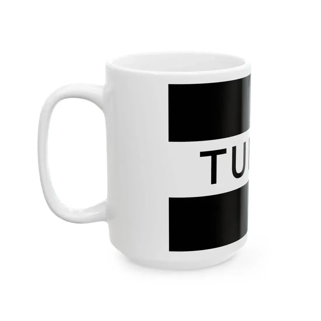 Flag of Tubuai (France) White Coffee Mug - Go Mug Yourself