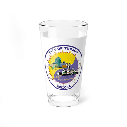Flag of Tucson Arizona (United States) Pint Glass 16oz 16oz - Go Mug Yourself