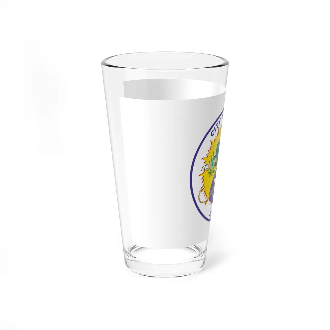 Flag of Tucson Arizona (United States) Pint Glass 16oz - Go Mug Yourself