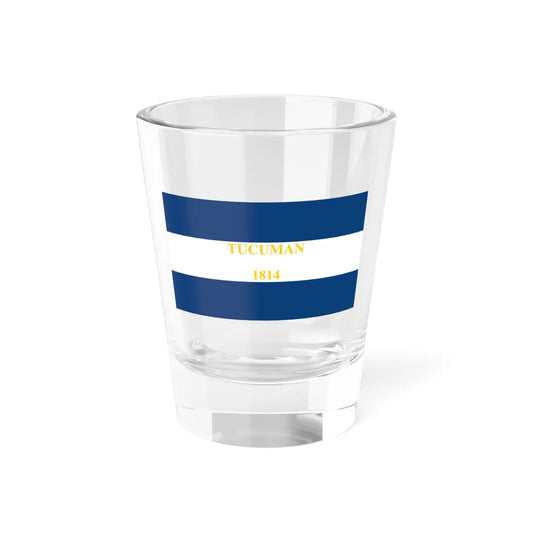 Flag of Tucuman 1814 (Argentina) Shot Glass 1.5oz 1.5oz - Go Mug Yourself