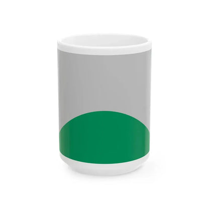 Flag of Tukums (Latvia) White Coffee Mug 15oz - Go Mug Yourself