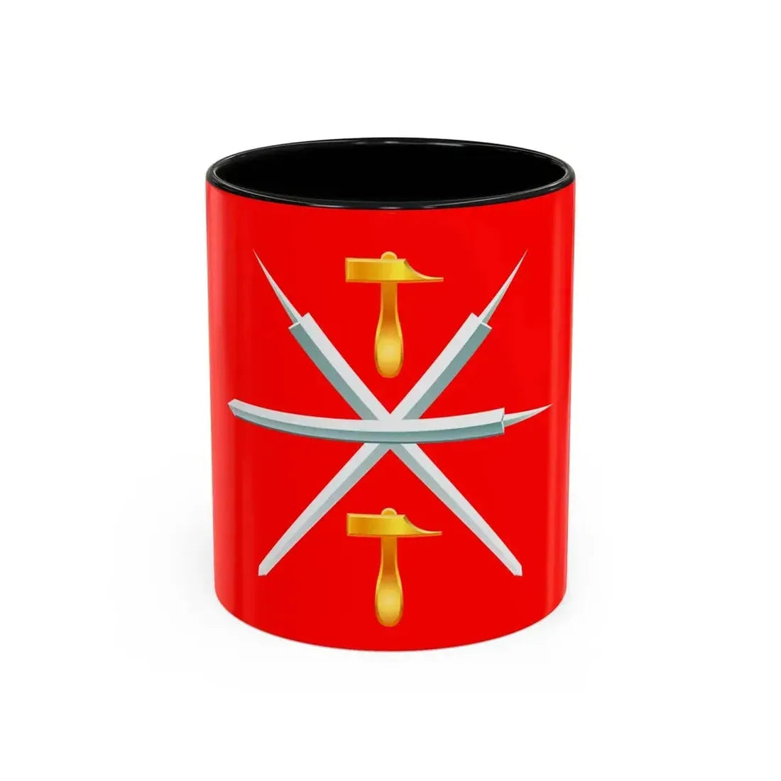 Flag of Tula Oblast Russia - Accent Coffee Mug 11oz Black - Go Mug Yourself