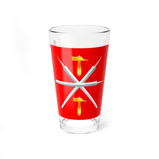 Flag of Tula Oblast Russia - Pint Glass 16oz 16oz - Go Mug Yourself